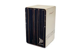 SCHLAGWERK PERCUSSION - CPS2ONE-5 CAJON 2INONE EBONY LINES